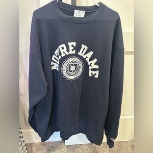 Champion Notre Dame Navy Sweater